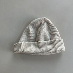 Buck Mason - Cozy Cream Knit Beanie